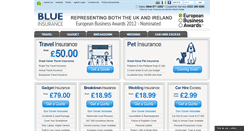 Desktop Screenshot of blueinsurance.co.uk